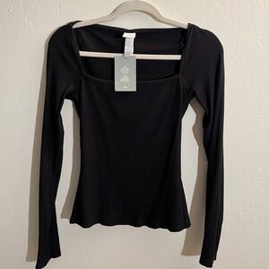 NWT H&M square neck top